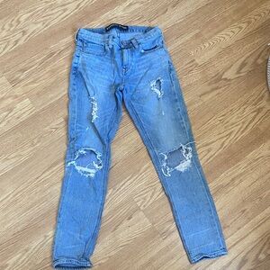 Express distressed jeans